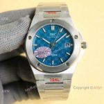 AAA Replica IWC Ingenieur SL Gerald Genta Watch Blue Dial with Citizen